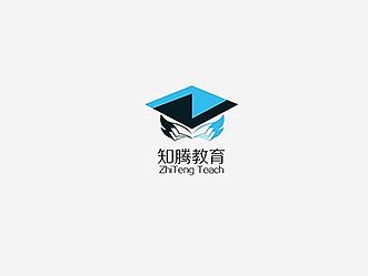 知腾教育logo设计方案
