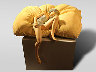 《寐 无声》（个人主页-ZNTE5ODkwMA==） - 雕塑 - 站酷设计师JESEA原创素材 - 站酷ZCOOL