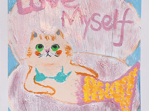 biubiu的油画棒|人鱼猫🐱