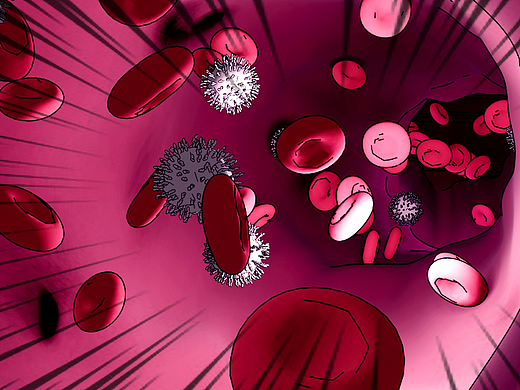 血细胞集结——漫威风格