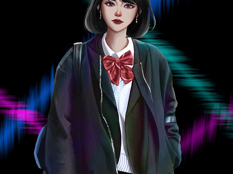 五彩斑斓的黑（个人主页-ZNDcyNjI3ODg=） - 艺术插画 - 站酷设计师怪人阿Crank原创素材 - 站酷ZCOOL