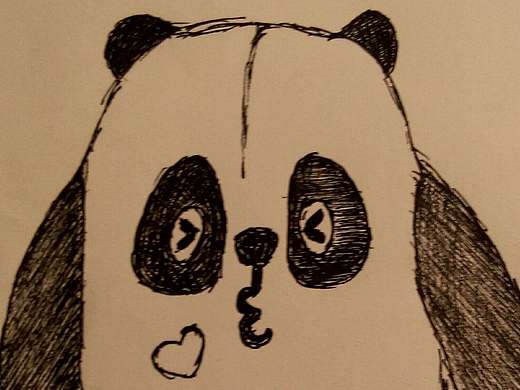 熊猫和益达更配哦~~