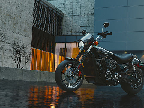blender作品-哈雷摩托车