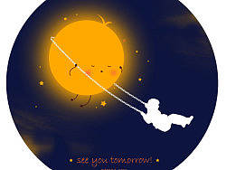 月光下暖暖的回憶（個(gè)人主頁(yè)-ZMjUxMjE0MA==） - 兒童插畫(huà) - 站酷設(shè)計(jì)師parisa_zhang方姐原創(chuàng)素材 - 站酷ZCOOL