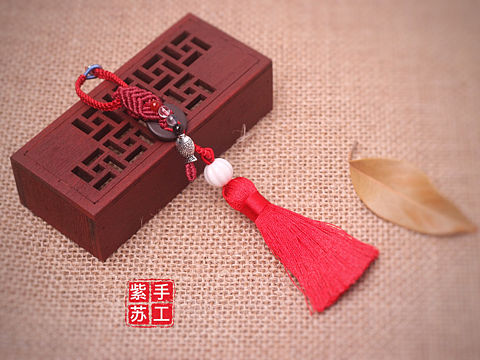 晒晒最近做的编绳