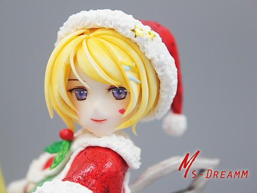 MsDreamm「圣诞奥利安娜」手办 英雄联盟周边模型
