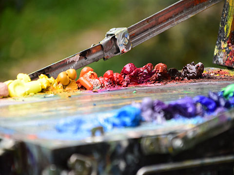 廣州油畫戶外寫生