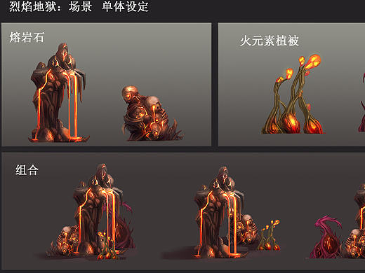 烈焰地狱单体场景