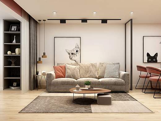 【近水楼台的猫】北欧极简少女风