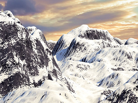 雪山