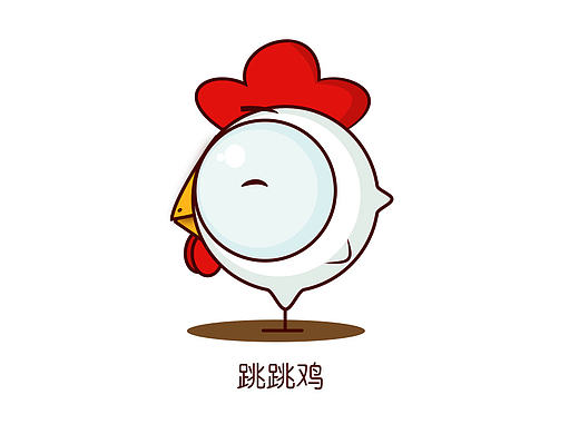 鸡的卡通形象设计