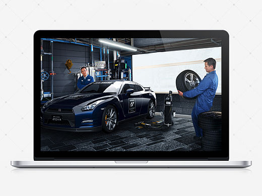 赛车广告海报合成教程—感谢卓松老师提供教程