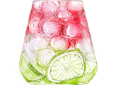 看起来就很好喝的饮料（个人主页-ZNTk1MTg5MDQ=） - 商业插画 - 站酷设计师九狸小孩原创素材 - 站酷ZCOOL