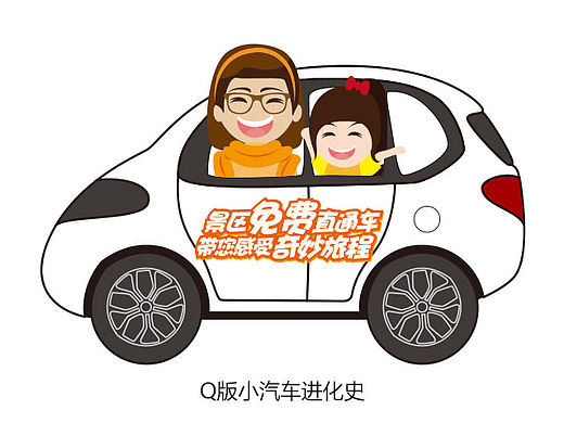 Q版小汽车的“进画”过程（个人主页-ZMTU3NTUxNjg=） - 其他平面 - 站酷设计师yagiza原创素材 - 站酷ZCOOL