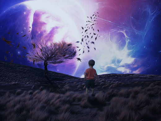 蒙太奇幻想世界练习