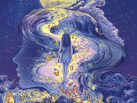 Walking within yourself （彩色插画作品集）