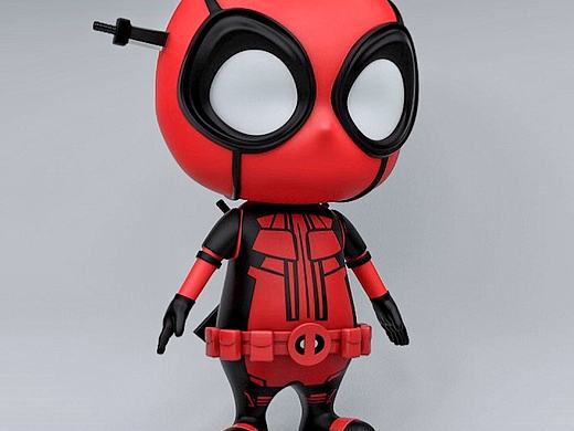 模型制作,死侍公仔与铁巨人