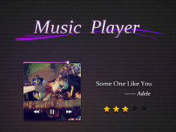 Music Player（个人主页-ZMTg4MDQyMA==） - 主题/皮肤 - 站酷设计师carrotr原创素材 - 站酷ZCOOL