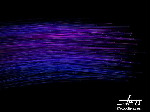 AE Particular粒子特效：笔刷线条粒子 超级像小米5S壁纸！【AE三把刀原创】