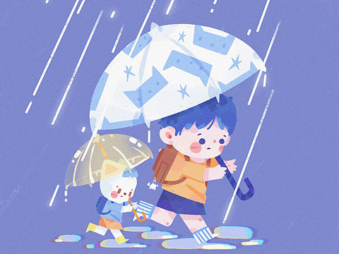 下雨天