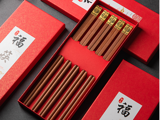 电商摄影 淘宝摄影| 精品家用新款红檀木高颜值筷子
