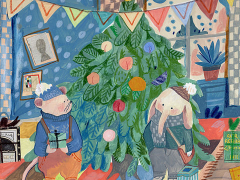 圣誕節(jié)（個人主頁-ZNDk4MjA5NzY=） - 創(chuàng)作習作 - 站酷設計師扎扎君原創(chuàng)素材 - 站酷ZCOOL