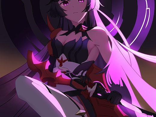 芽衣（个人主页-ZNTkzODY2MjQ=） - 创作习作 - 站酷设计师Destiny茶原创素材 - 站酷ZCOOL