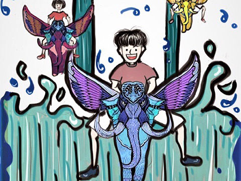 爱华仕箱包设计海报