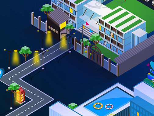 公司建筑小练习（个人主页-ZMTkwNjY3MDA=） - 创作习作 - 站酷设计师涂涂猫呀原创素材 - 站酷ZCOOL