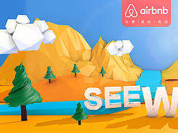  C4D 低多边形lowpoly风格 