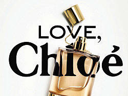 Love,&nbsp;Chloé香水海报
