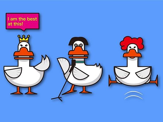 鵝～還是鵝（個人主頁-ZMTM0NDUwNjg=） - 品牌 - 站酷設(shè)計師八戒129129原創(chuàng)素材 - 站酷ZCOOL