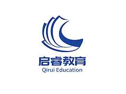 启睿教育logo设计