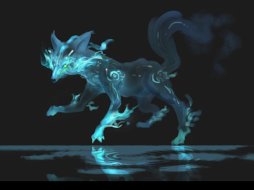 狐狸 特效 原画