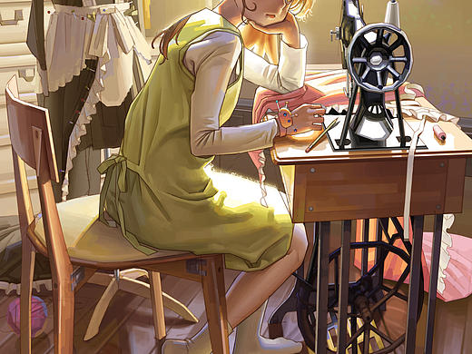 做衣服