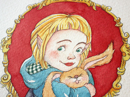 鏡框里的小妖（個(gè)人主頁(yè)-ZMTcyNzk2MzY=） - 藝術(shù)插畫 - 站酷設(shè)計(jì)師俞然原創(chuàng)素材 - 站酷ZCOOL