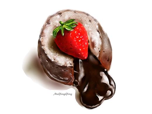 美食的诱惑（个人主页-ZMjc1MzE4MjA=） - 艺术插画 - 站酷设计师马yongyong原创素材 - 站酷ZCOOL