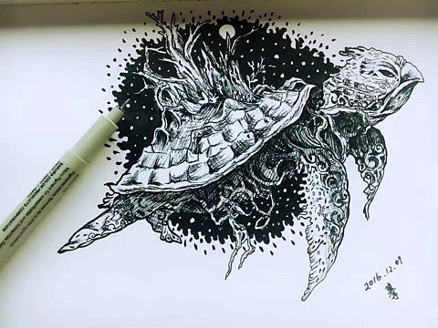 翻出以前的临摹（个人主页-ZMzUwOTM2ODg=） - 创作习作 - 站酷设计师PAULINE设计工作原创素材 - 站酷ZCOOL