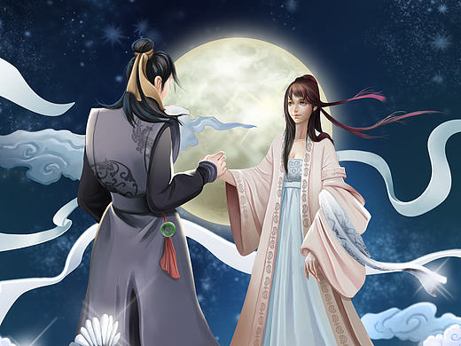 七夕活动海报