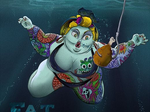 涅槃《nevermind》插画重塑（欧美复古风格）学术交流分享