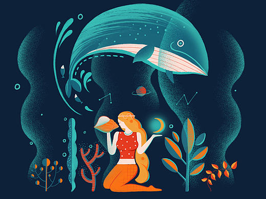 插画合集《深海迷梦》