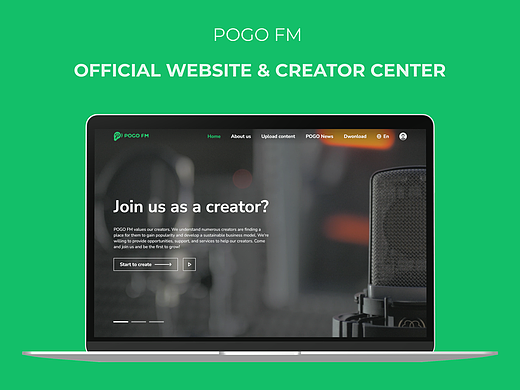 POGOFM OFFICIAL WEBSITE & CREATOR CENTER
