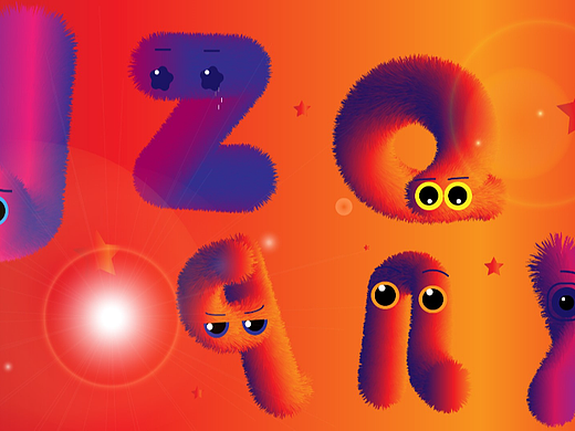 2021-1220-GML-AI-插画-表情小字母