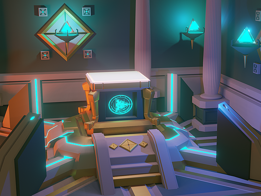 blender-创意齿轮跟练03-古风盒子