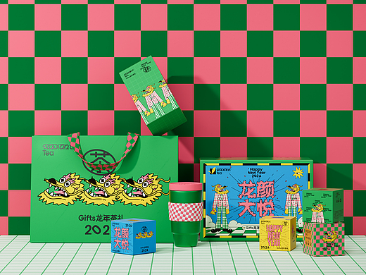 龙颜大悦-龙年茶礼