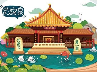 近期景点建筑绘制 