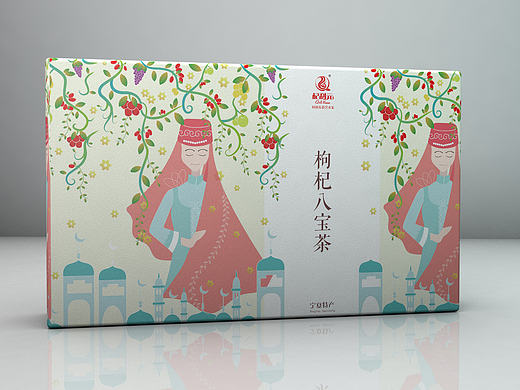 枸杞养身茶包装设计