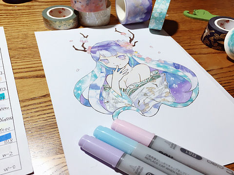 看到漂亮胶带就想买