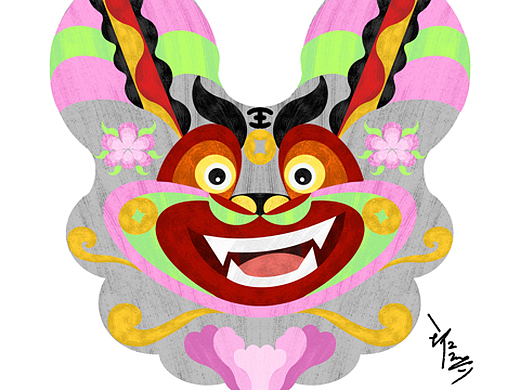 凤翔泥塑花虎插画-绘本10401167天前儿童插画插画-创作习作6701317天