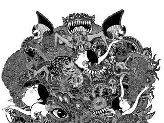 2开大画《恶》
